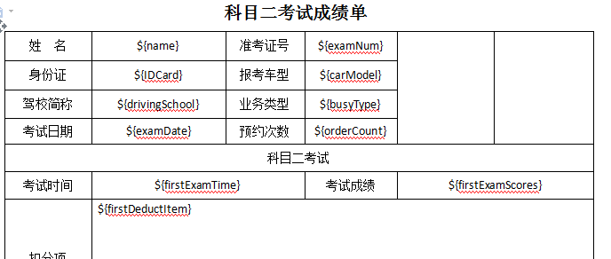 Java多种方式动态生成doc文档1