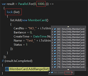 在Parallel中使用DbSet.Add()发现的一系列多线程问题和解决思路详解4