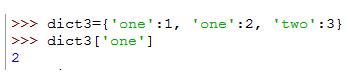 python字典多键值及重复键值的使用方法(详解)5