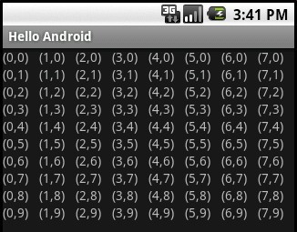 Android入门之TableLayout应用解析(二)1