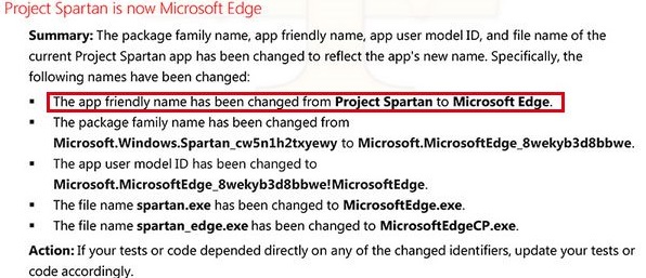 Win10 10135更新日志:斯巴达更名Edge2
