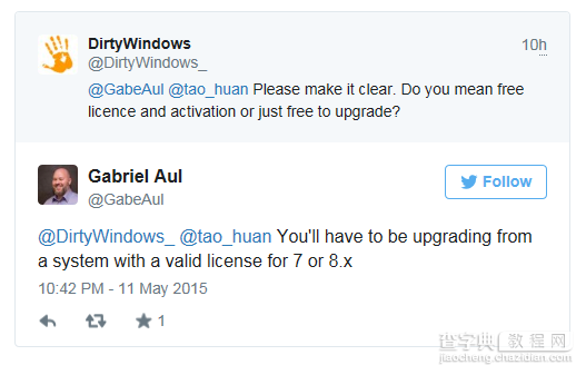 盗版用户是无法升级Windows 10 需确保Win7/8拥有正版授权1