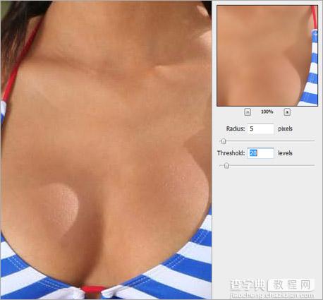 photoshop进行比基尼专业照片修饰图文教程详介4