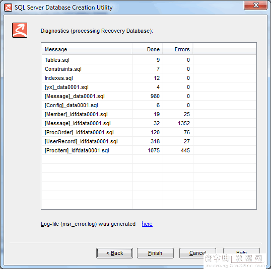 SQL Server 2008数据库误删数据如何进行数据恢复9