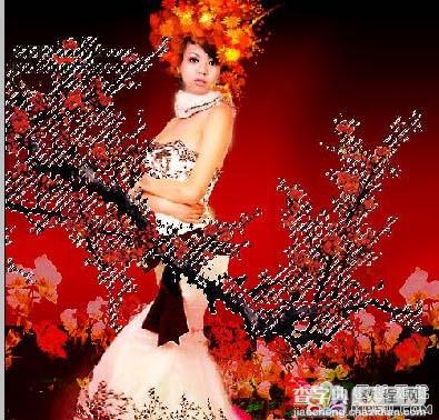 Photoshop制作中国风特色古典的美人效果21