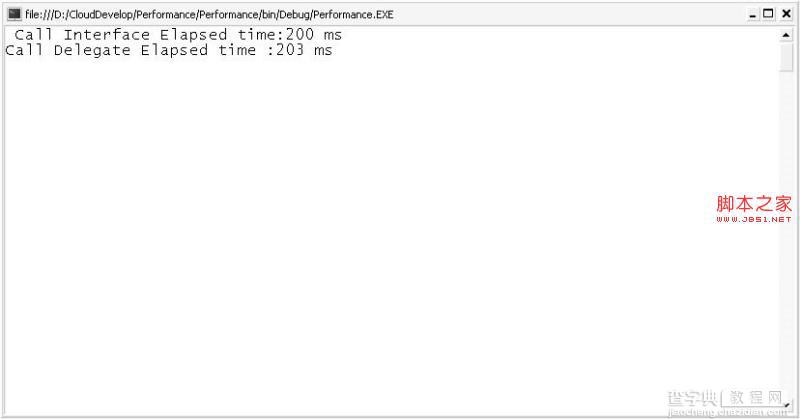 C# interface与delegate效能比较的深入解析1