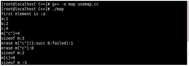 深入了解C++中map用法1