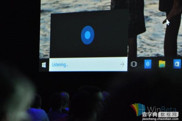 Win10新开始菜单和Cortana曝光    现场截图图赏10