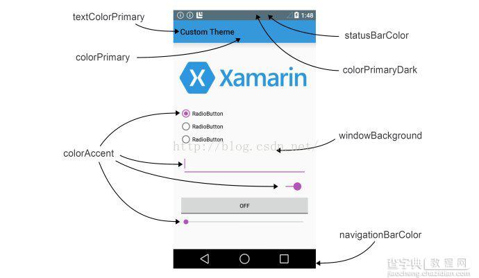 Android自定义状态栏颜色与应用标题栏颜色一致5