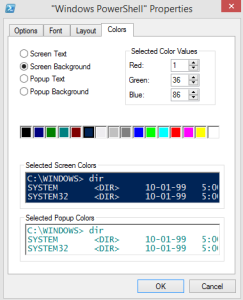 Windows Powershell 自定义控制台4