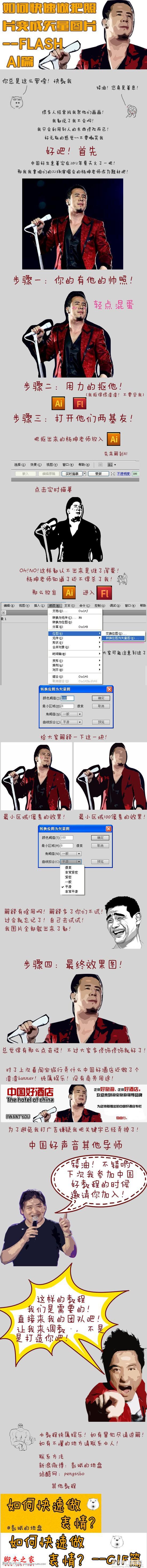 Photoshop将照片快速变成矢量效果1