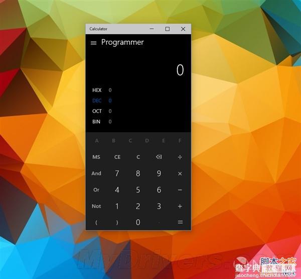 (图)Windows 10 Build 9926计算器程序焕然一新：更多功能和显示空间4