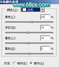 Photoshop为树林人物图片调制出梦幻的淡调青紫色19