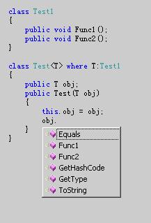 C#泛型编程介绍2