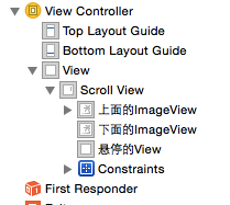 iOS中UIScrollerView的用法及基于AotoLayout的控件悬停5