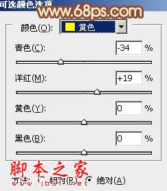 Photoshop将草地树林人物图片打造唯美的秋季淡黄色8