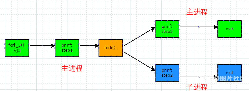举例讲解C语言的fork()函数创建子进程的用法2