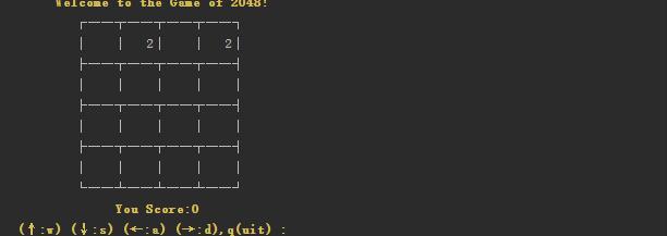 用Python写一个无界面的2048小游戏1