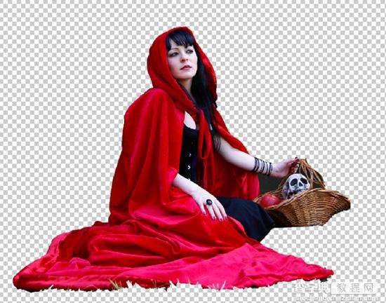 PhotoShop合成制作迷雾森林中的小红帽巫女场景教程3