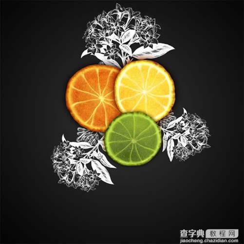 Photoshop打造有机理有汁液的橙子21
