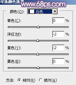 Photoshop为旷野中的人物调制出流行的暗蓝色27