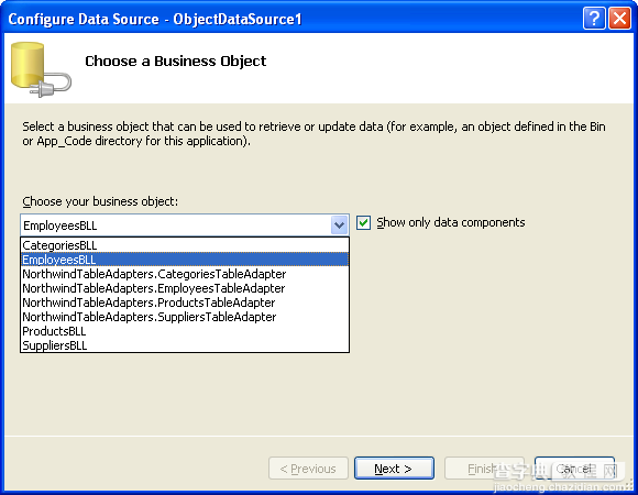 在ASP.NET 2.0中操作数据之六：编程设置ObjectDataSource的参数值6