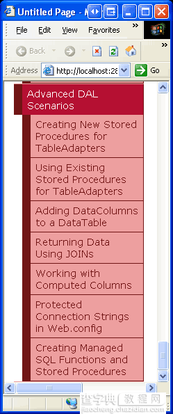 在ASP.NET 2.0中操作数据之六十五：在TableAdapters中创建新的存储过程3