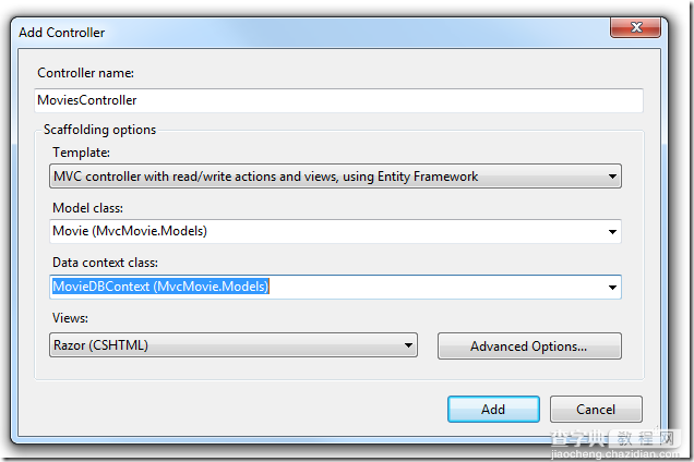 ASP.NET MVC4入门教程（五）：从控制器访问数据模型1