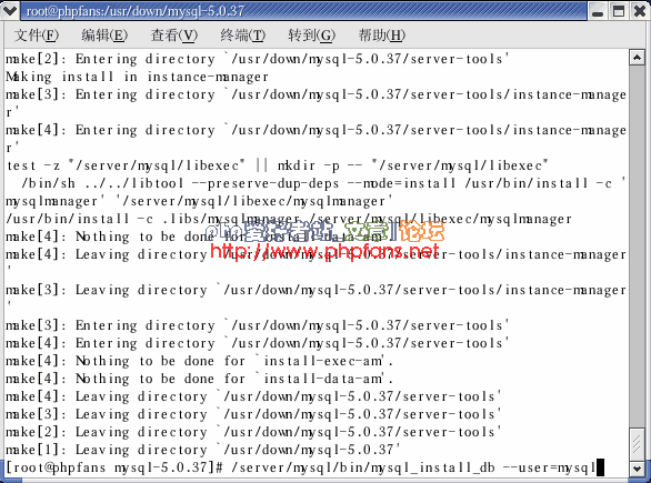 Linux下 php5 MySQL5 Apache2 phpMyAdmin ZendOptimizer安装与配置[图文]19