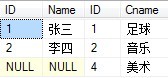 sql 多表连接查询4