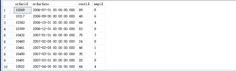 SQL Server简单查询示例汇总1