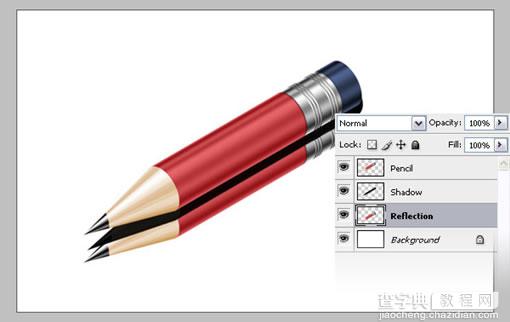 Photoshop 视觉设计物品实例 铅笔24