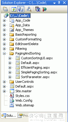 在ASP.NET 2.0中操作数据之二十四：分页和排序报表数据1