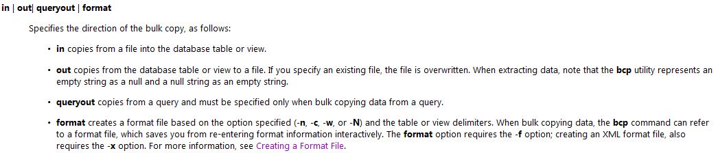 SQLServer 数据导入导出的几种方法小结2