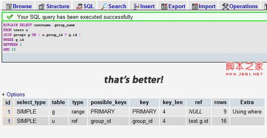 mysql数据库优化总结(心得)2