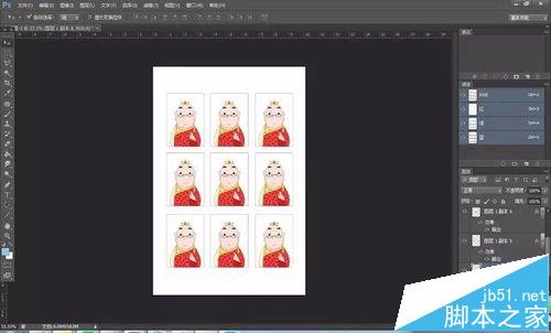 PS怎么制作各尺寸证件照打印排版?9