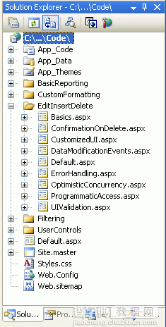 在ASP.NET 2.0中操作数据之十六：概述插入、更新和删除数据2