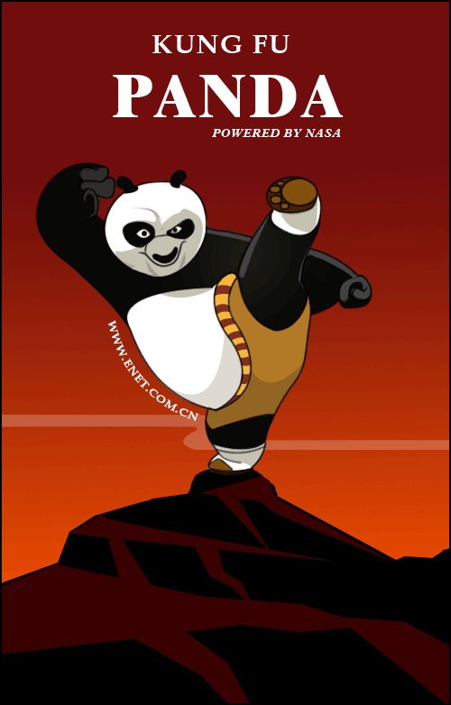 Photoshop模仿功夫熊猫的海报13