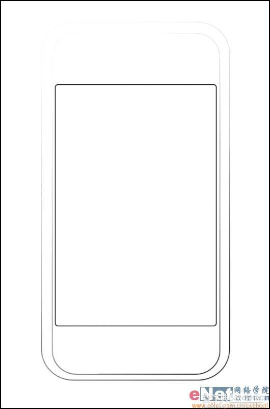 Photoshop手绘教程:绘制iPhone3