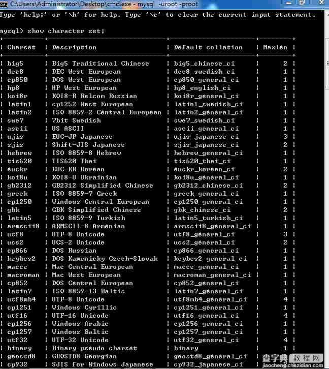 简单解决Windows中MySQL的中文乱码与服务启动问题1