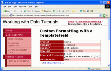 在ASP.NET 2.0中操作数据之十三：在DetailsView控件中使用TemplateField9