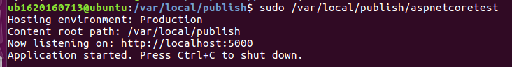 ubuntu16.4下用jexus部署ASP.NET Core环境5
