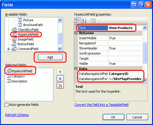 在ASP.NET 2.0中操作数据之六十：创建一个自定义的Database-Driven Site Map Provider6