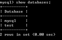 MYSQL初学者命令行使用指南1