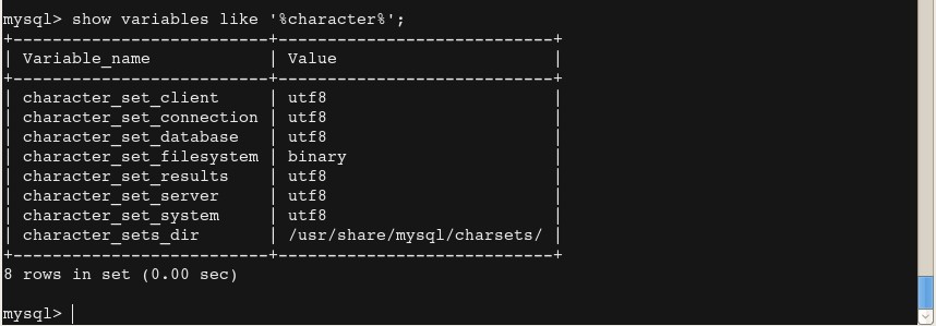 Linux下修改MySQL编码的方法3