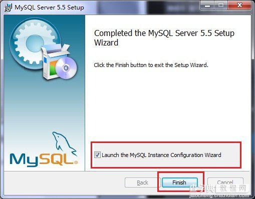 MySQL5.5.21安装配置教程(win7)8