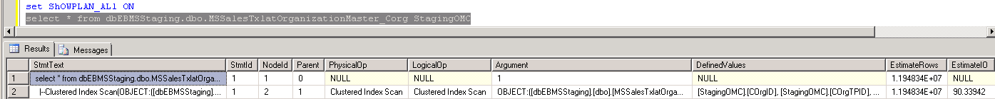 分析SQL语句性能3种方法分享7