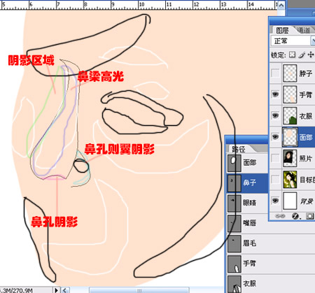 新手鼠绘教程(2)绘制鼻子4