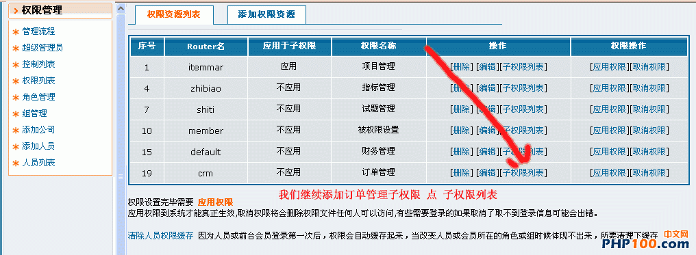 实用PHP会员权限控制实现原理分析26