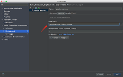 Mac版PhpStorm之XAMPP整合apache服务器配置的图文教程详解3